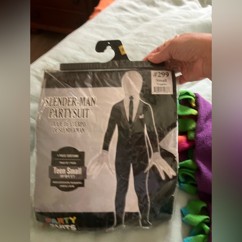 Slender-Man Party Suit costume Halloween